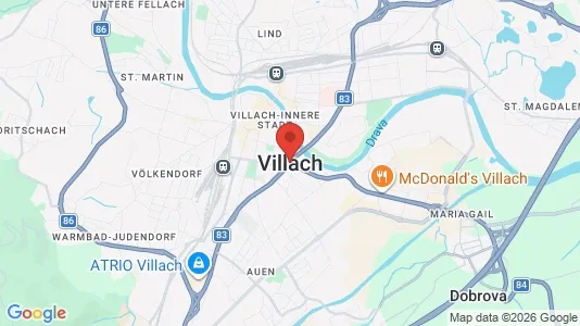 Lokaler til leie i Villach – Bilde fra Google Street View