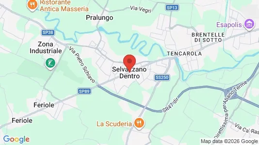 Ladenlokale zur Miete i Selvazzano Dentro – Foto von Google Street View