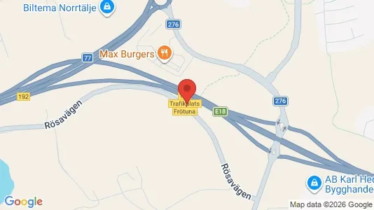 Liikekiinteistöt Vuokrattavana i Norrtälje - Kuva Google Street Viewstä