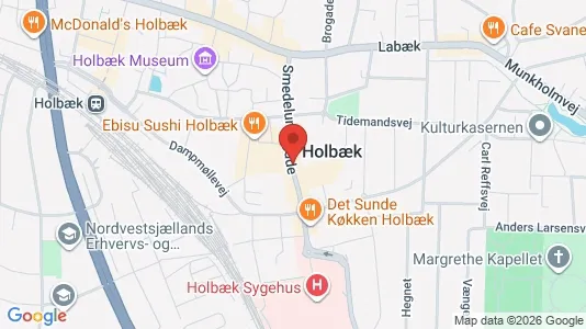 Lokaler til salgs i Holbæk – Bilde fra Google Street View