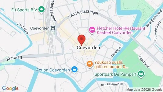 Lokaler til leie i Coevorden – Bilde fra Google Street View