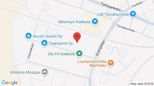 Office spaces for rent i Kokkola - Photo from Google Street View