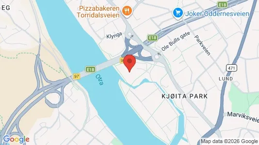 Büros zur Miete i Kristiansand – Foto von Google Street View