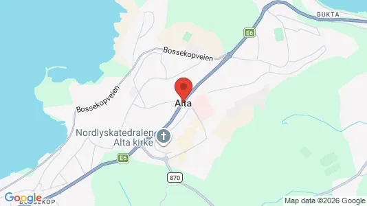 Liikekiinteistöt Myynnissä i Alta - Kuva Google Street Viewstä