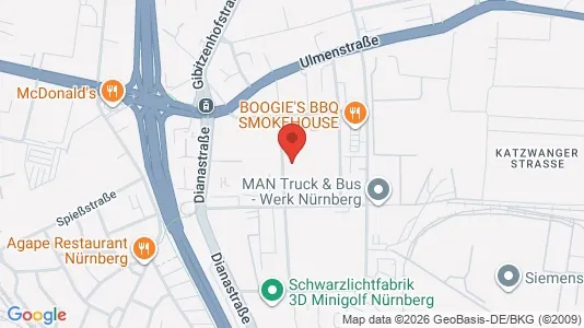 Office spaces for rent i Nuremberg - Photo from Google Street View