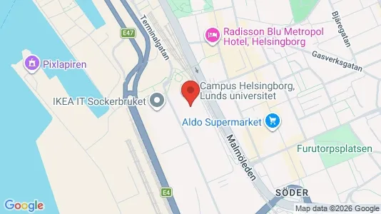 Kontorslokaler för uthyrning i Helsingborg – Foto från Google Street View