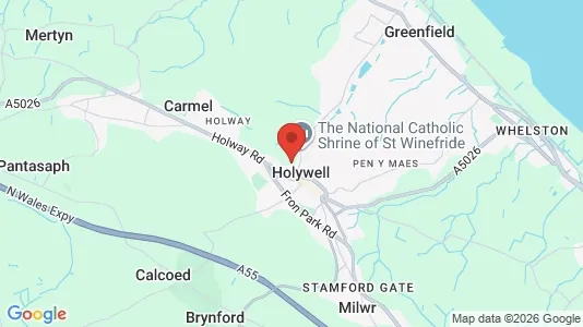 Commercial properties for rent i Holywell - Clwyd - Photo from Google Street View