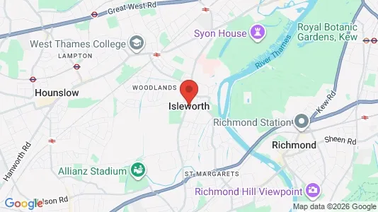 Office spaces for sale i Isleworth - Middlesex - kort over placeringen
