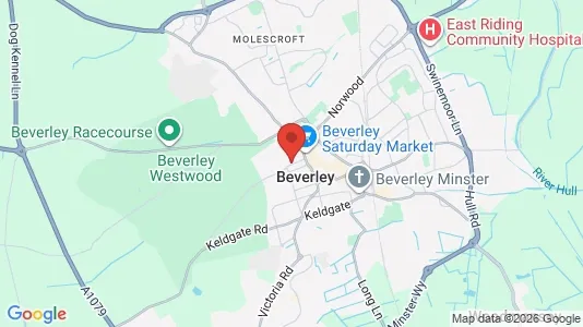 Industritomter för uthyrning i Beverley - North Humberside – Foto från Google Street View