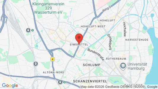 Kaupat Vuokrattavana i Hamburg Eimsbuttel - Kuva Google Street Viewstä