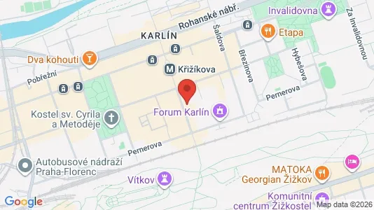 Büros zur Miete i Prag 1 – Foto von Google Street View