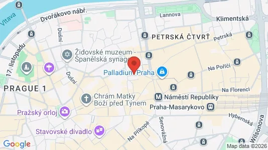 Kontorlokaler til leje i Prag 1 - Foto fra Google Street View