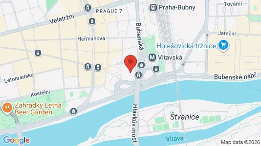 Commercial properties for rent i Praha 6 - Photo from Google Street View