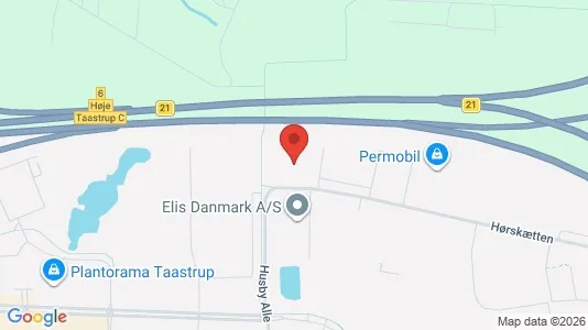 Büros zur Miete i Taastrup – Foto von Google Street View