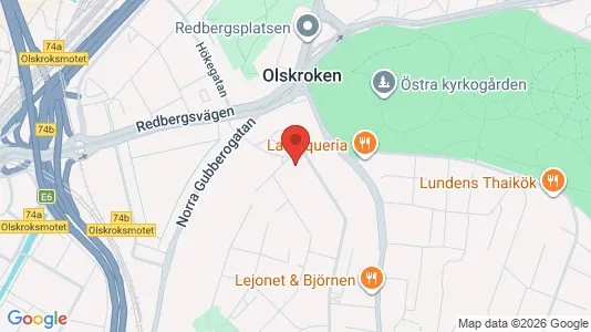 Kantorruimte te huur i Örgryte-Härlanda - kort over placeringen