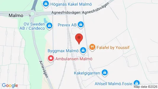 Lagerlokaler för uthyrning i Fosie – Foto från Google Street View