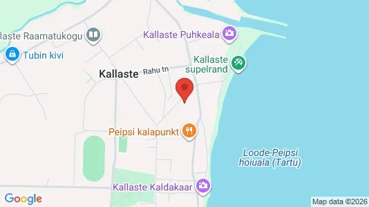 Gewerbeflächen zum Kauf i Kallaste - kort over placeringen
