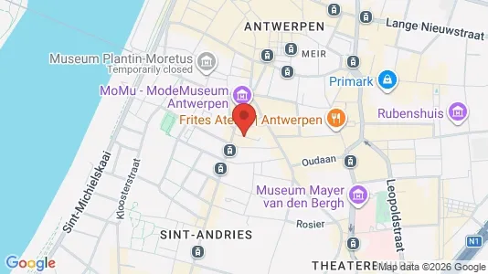 Büros zur Miete i Stad Antwerp - kort over placeringen
