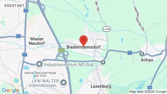 Lagerlokaler til leje i Biedermannsdorf - Foto fra Google Street View