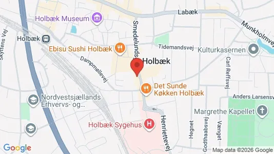 Büros zur Miete i Holbæk – Foto von Google Street View