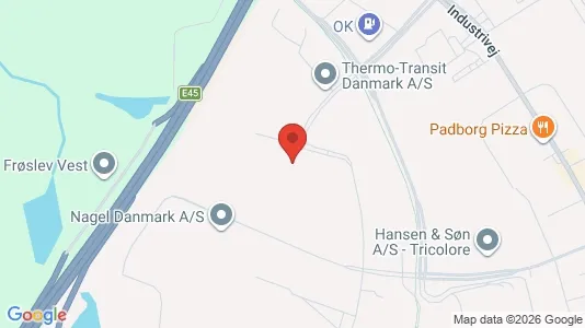Varastot Myynnissä i Padborg - Kuva Google Street Viewstä