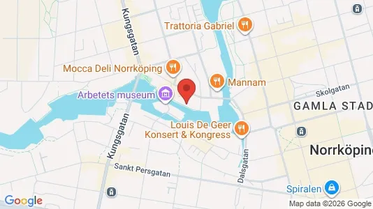 Büros zur Miete i Norrköping – Foto von Google Street View
