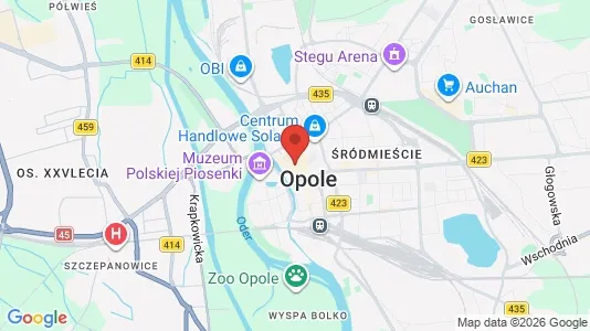 Kontorlokaler til leje i Opole - Foto fra Google Street View