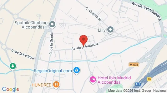 Office spaces for rent i Alcobendas - kort over placeringen