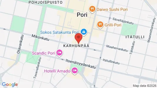 Office spaces for rent i Pori - Photo from Google Street View