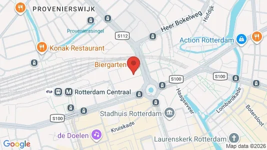 Office spaces for rent i Rotterdam Centrum - kort over placeringen