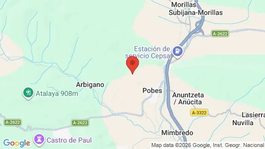 Lager zur Miete i Erriberagoitia/Ribera Alta – Foto von Google Street View