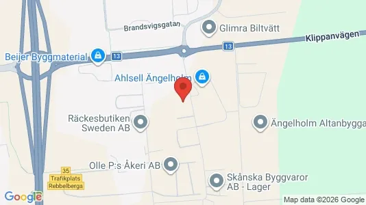 Lokaler til leie i Ängelholm – Bilde fra Google Street View