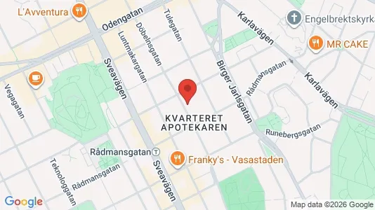 Büros zur Miete i Vasastan – Foto von Google Street View