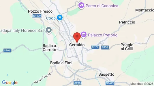 Winkels te koop i Certaldo - Foto uit Google Street View