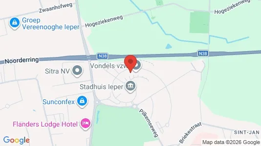 Kantorruimte te huur i Ieper - Foto uit Google Street View