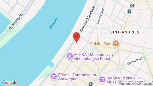 Commercial properties for sale i Stad Antwerp - kort over placeringen