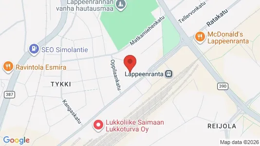 Office spaces for rent i Lappeenranta - Photo from Google Street View