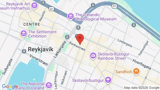 Lokaler til leje i Reykjavik Miðborg - Foto fra Google Street View