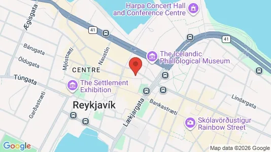 Lokaler til leje i Reykjavik Miðborg - Foto fra Google Street View