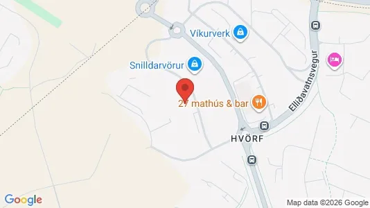 Commercial properties for rent i Kópavogur - Photo from Google Street View
