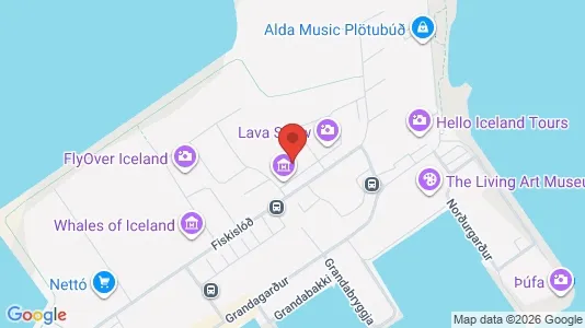 Gewerbeflächen zur Miete i Reykjavík Miðborg – Foto von Google Street View