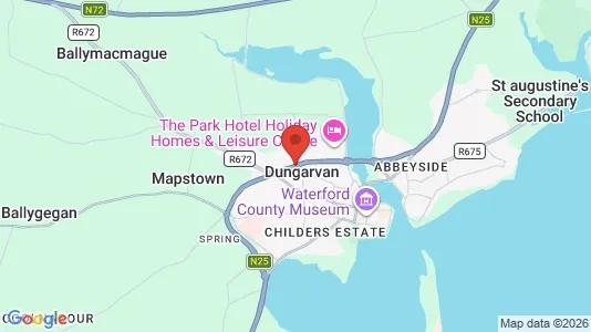 Toimistotilat Vuokrattavana i Dungarvan - Kuva Google Street Viewstä