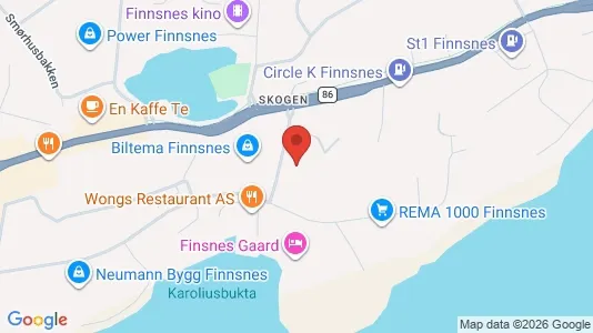 Toimistotilat Vuokrattavana i Lenvik - Kuva Google Street Viewstä