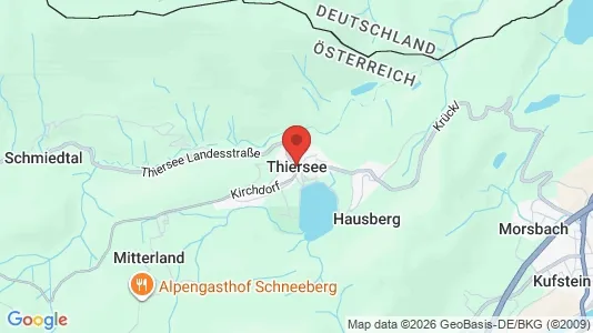 Ravintolat Vuokrattavana i Thiersee - Kuva Google Street Viewstä