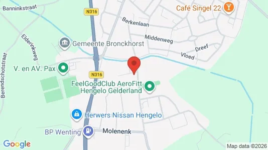 Lokaler til leje i Bronckhorst - Foto fra Google Street View
