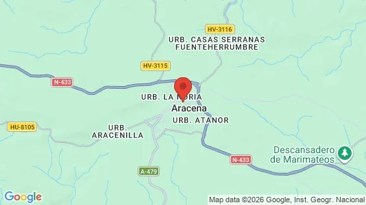 Liikekiinteistöt Vuokrattavana i Aracena - Kuva Google Street Viewstä