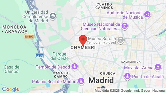 Lokaler til leje i Madrid Chamberí - Foto fra Google Street View