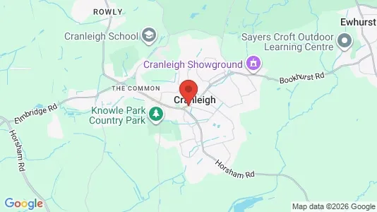 Werkstätte zur Miete i Cranleigh - Surrey – Foto von Google Street View