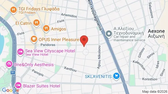Commercial properties for sale i Glyfada - Photo from Google Street View