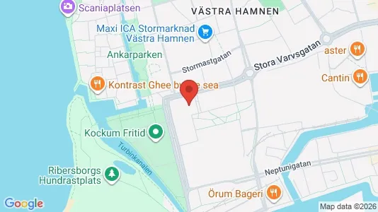 Kontorslokaler för uthyrning i Malmö Centrum – Foto från Google Street View